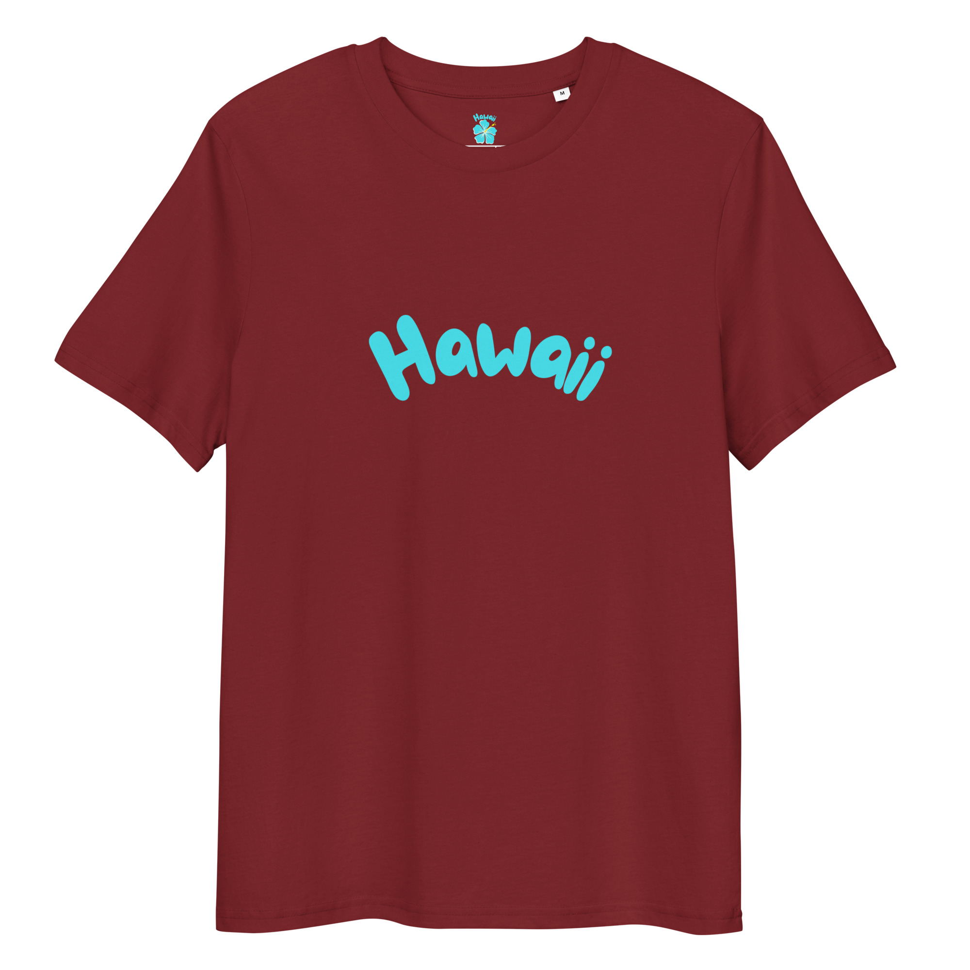 Hawaii Blue Organic Cotton T-shirt 4 Hawaii Blue Organic Cotton T-shirt - Image 4