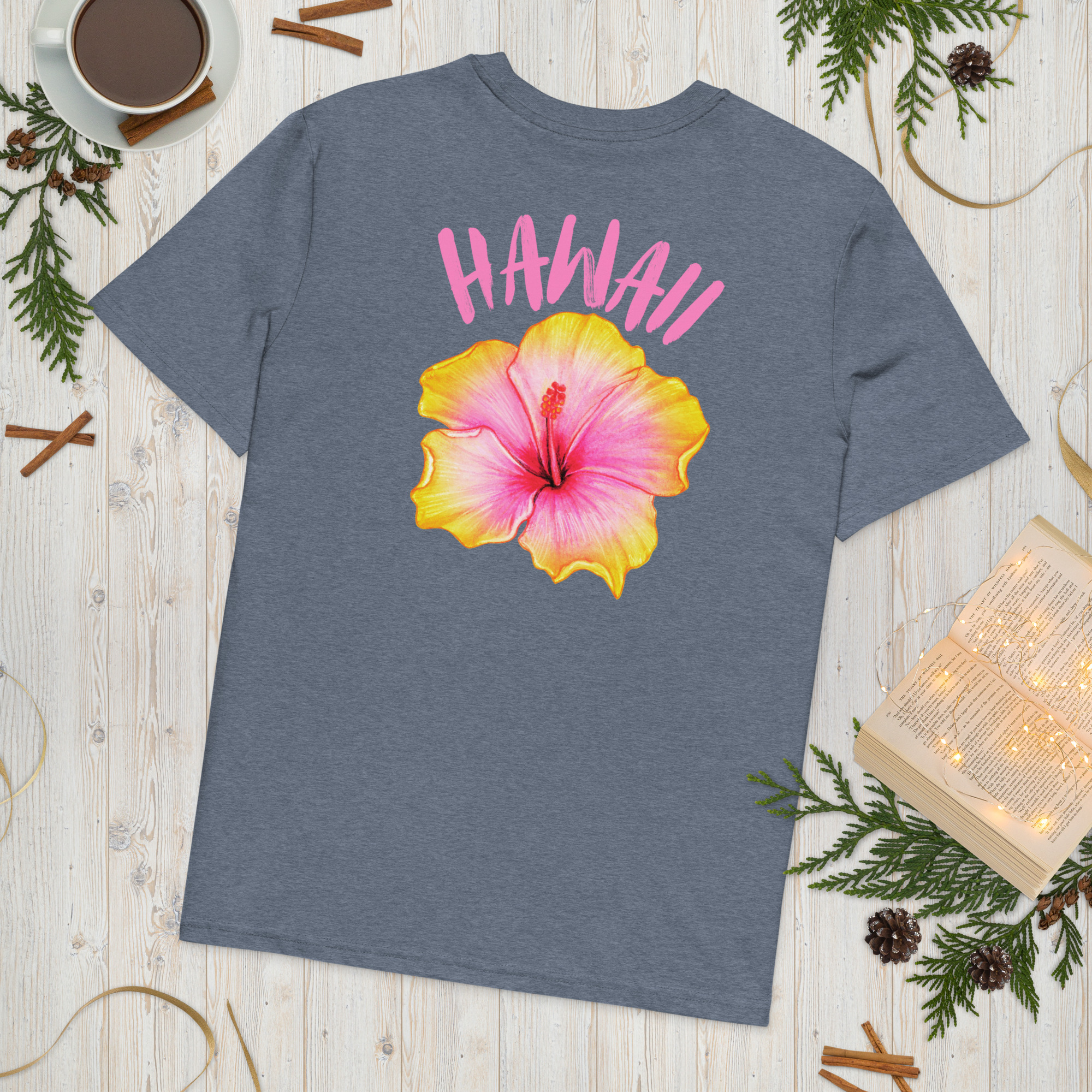 Hawaii Sunshine Organic Cotton T-shirt 12 Hawaii Sunshine Organic Cotton T-shirt - Image 12
