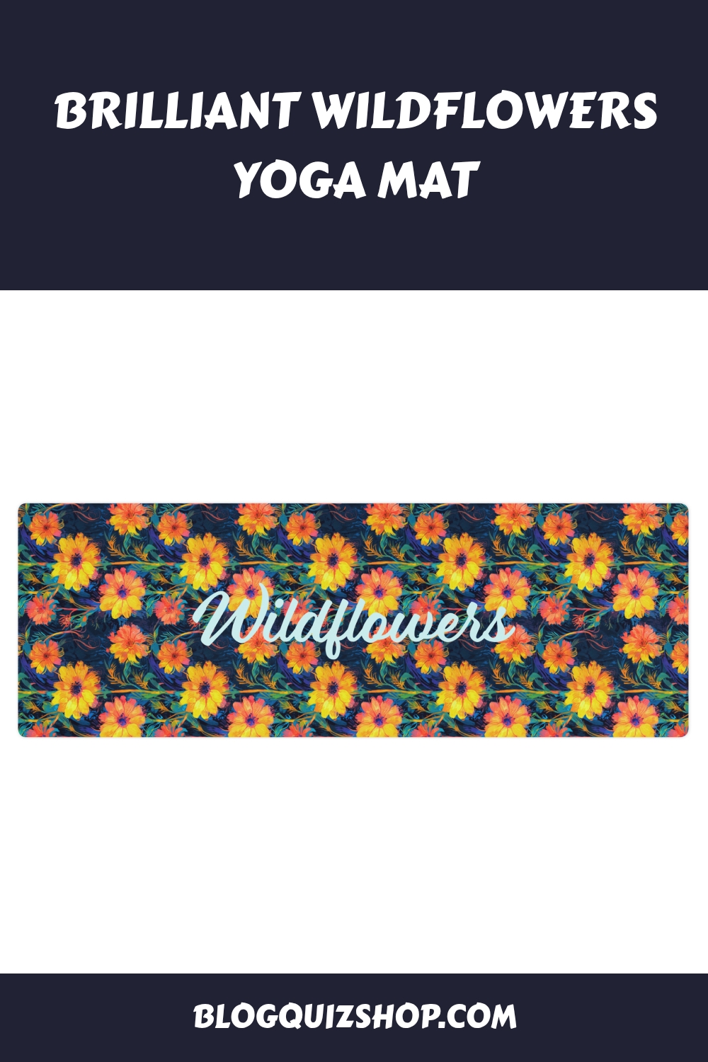 Brilliant Wildflowers Yoga Mat generated pin 15854 1