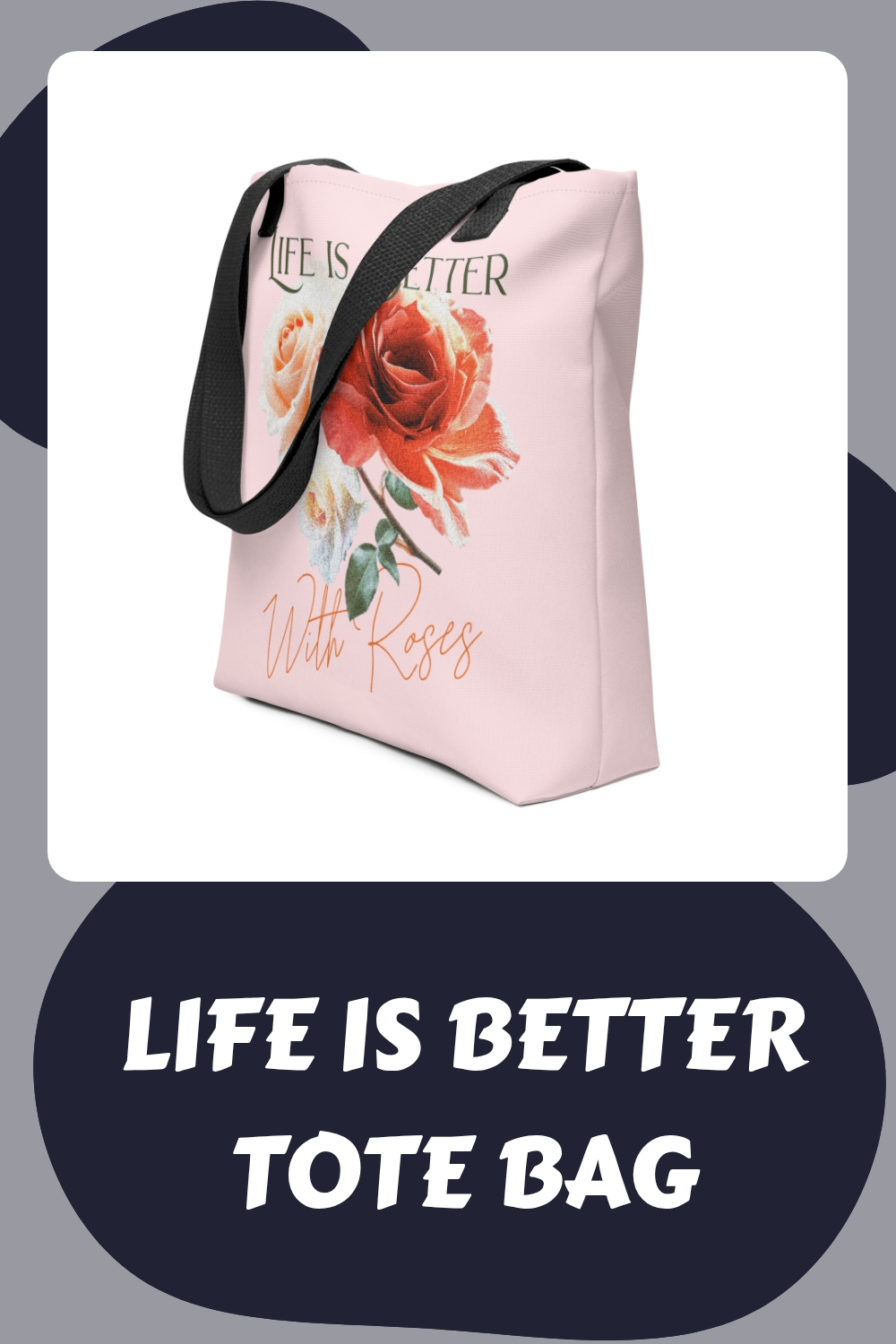 Life is Better Tote Bag generated pin 16262 1