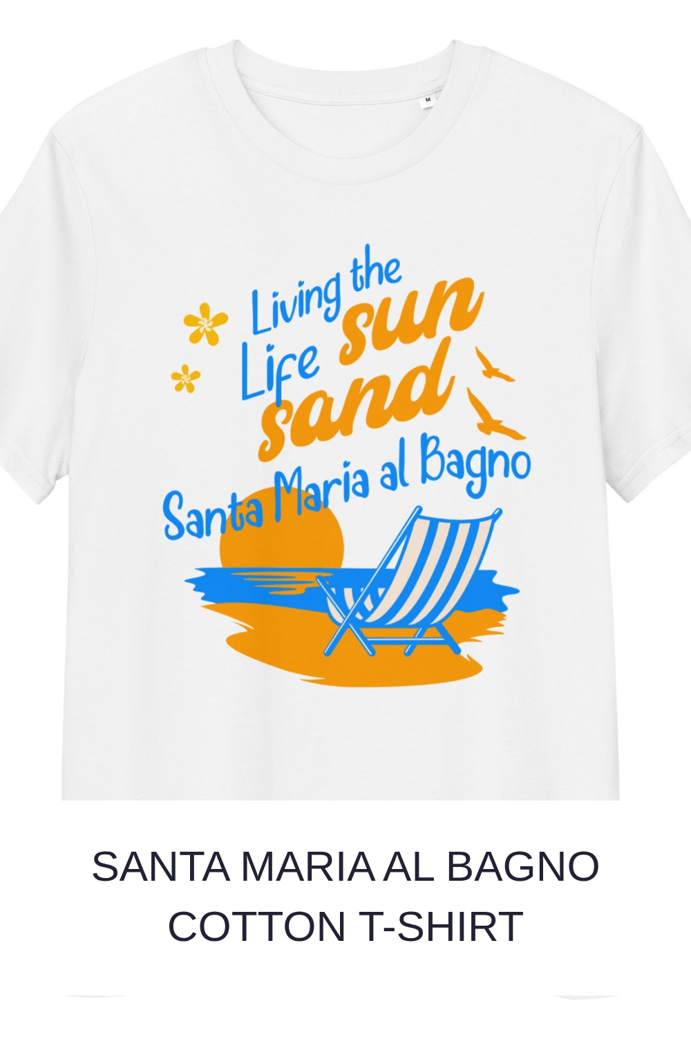 Santa Maria al Bagno Cotton T shirt generated pin 16867