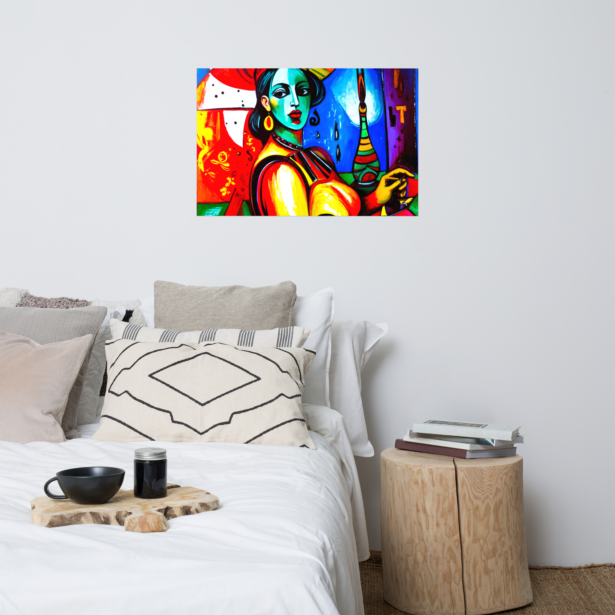 Cubism Lady Poster 14 Cubism Lady Poster - Image 14