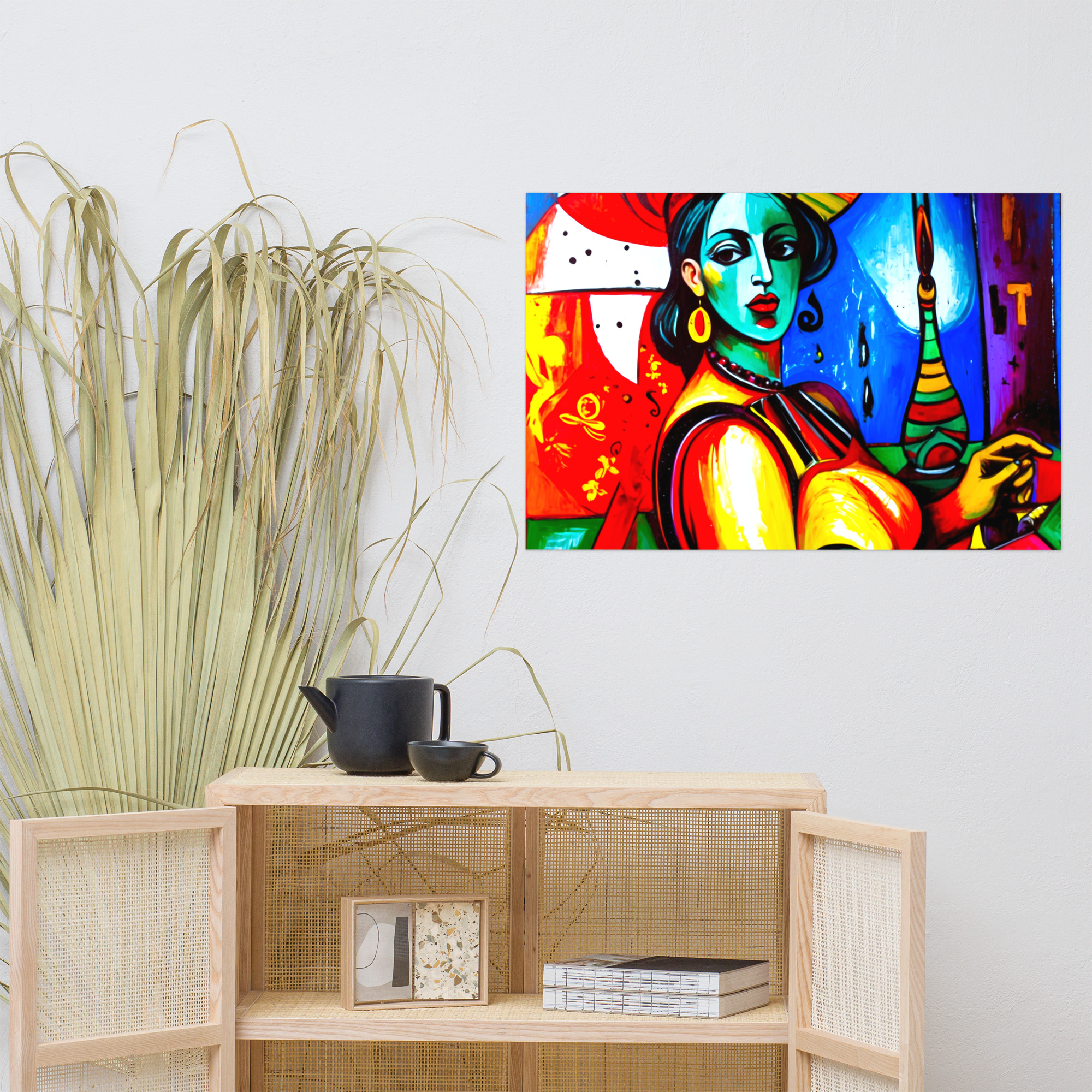 Cubism Lady Poster 18 Cubism Lady Poster - Image 18