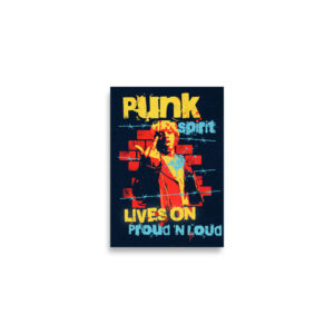 Powerful Punk Sprit Poster