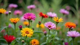 how-wildflowers-complement-other-garden-plants-320448270