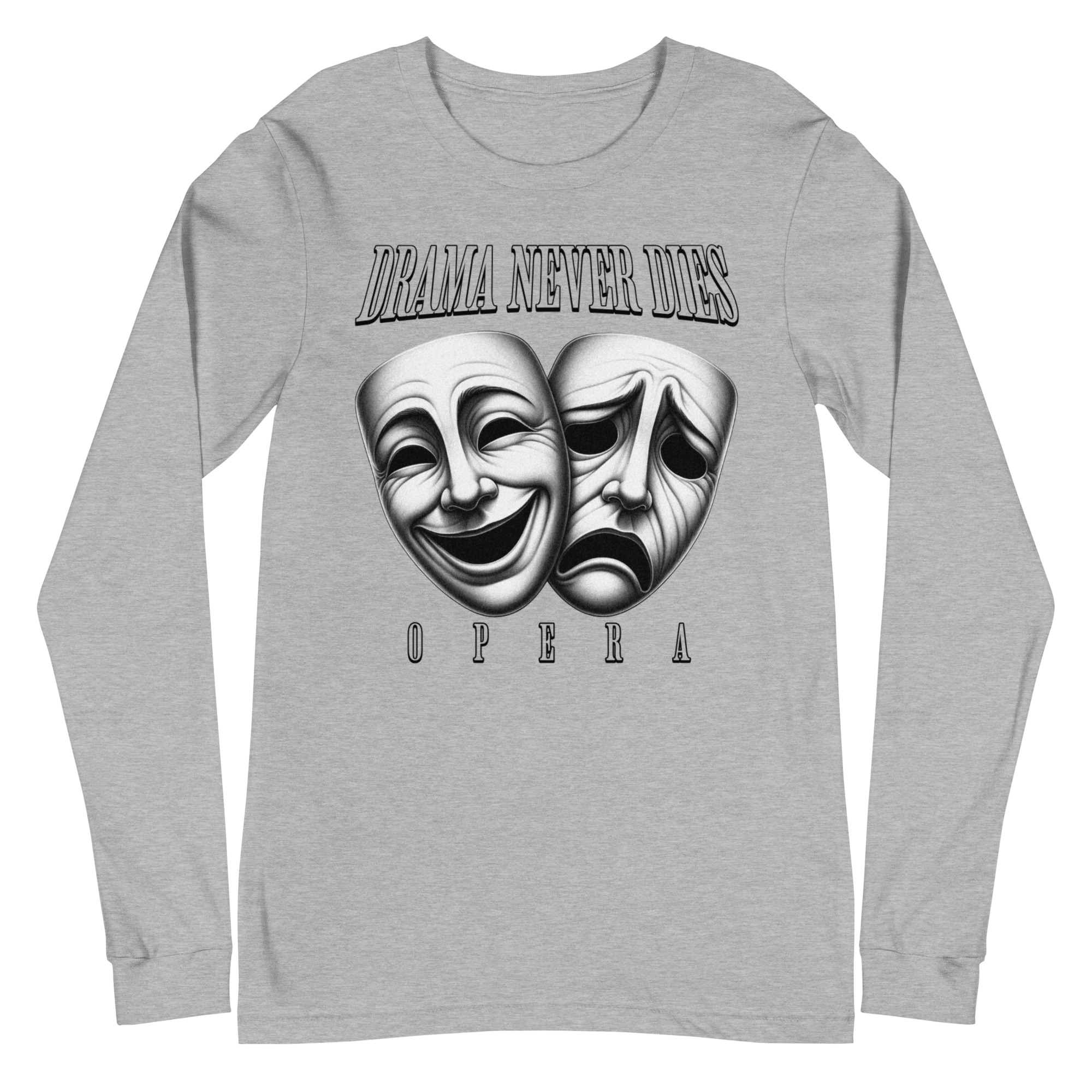 Drama Never Dies Long Sleeve Tee 3 Drama Never Dies Long Sleeve Tee - Image 3