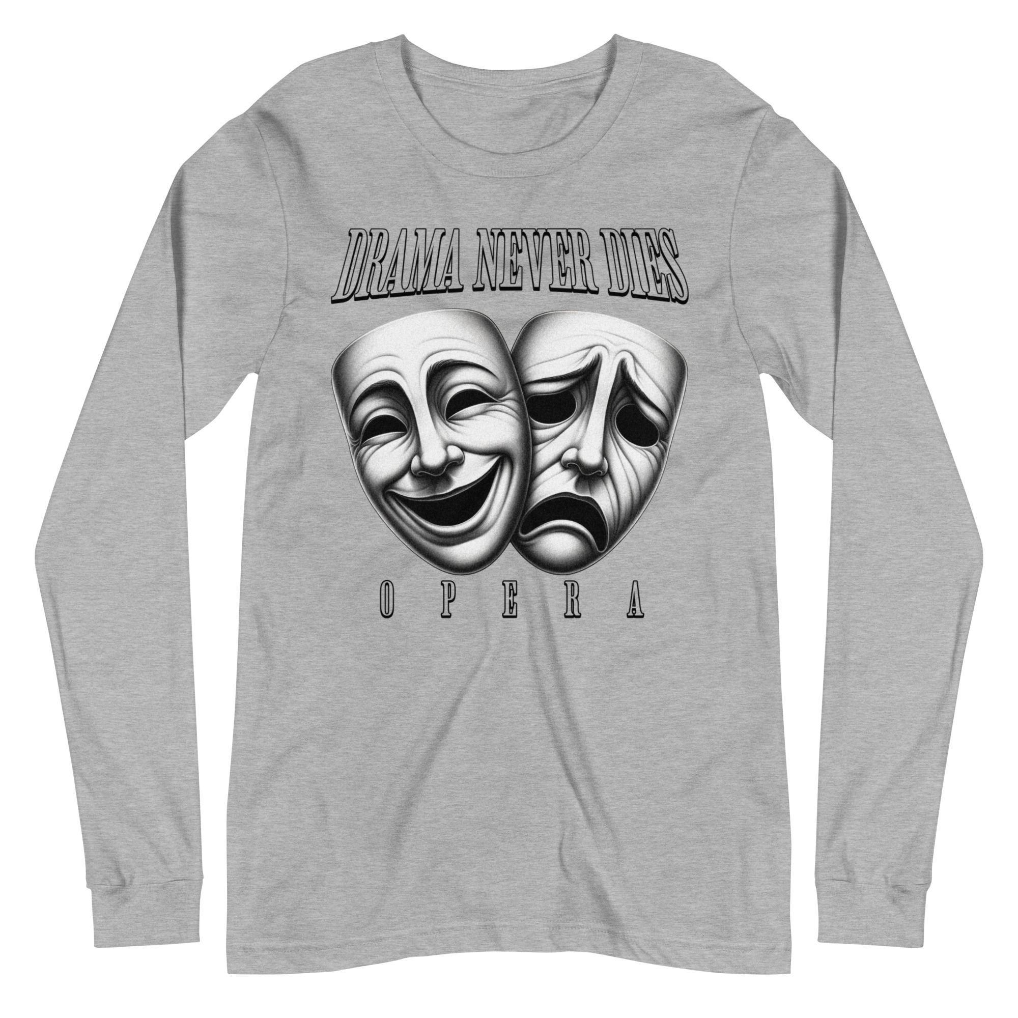 Drama Never Dies Long Sleeve Tee 12 Drama Never Dies Long Sleeve Tee - Image 12