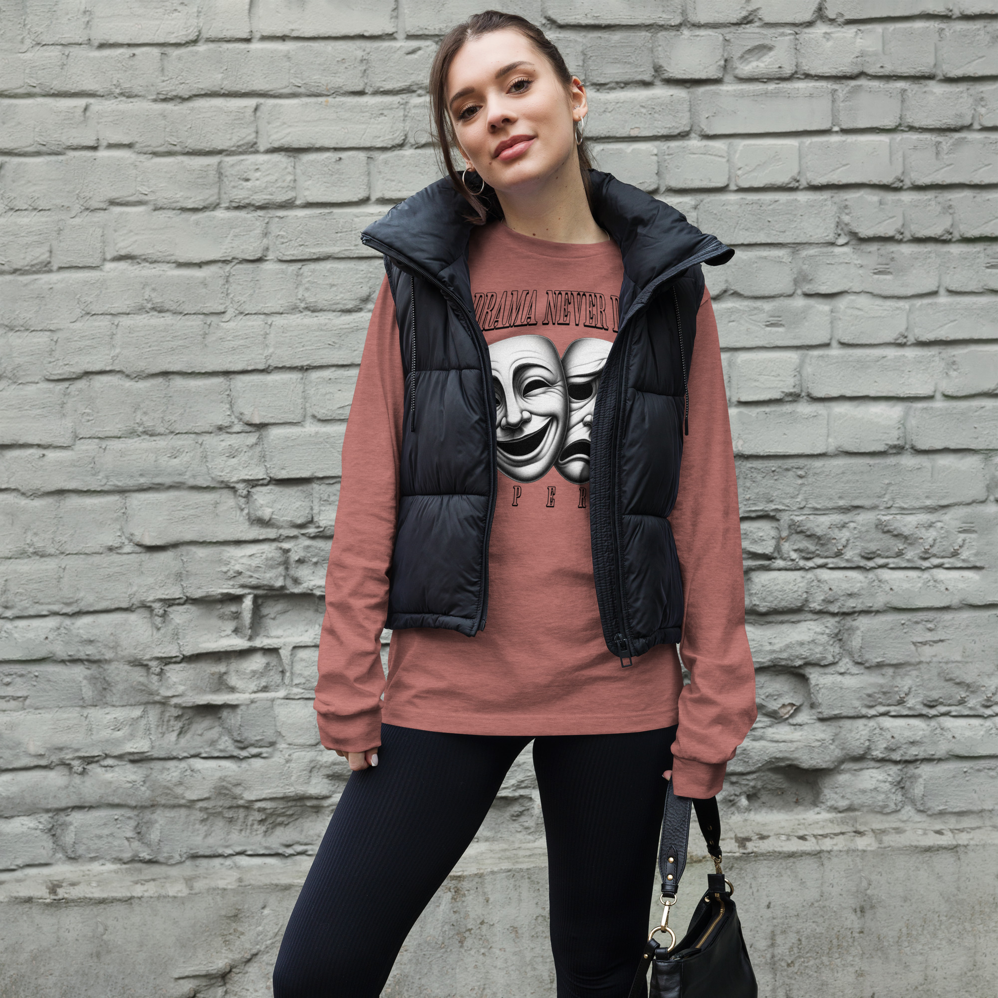 Drama Never Dies Long Sleeve Tee 15 Drama Never Dies Long Sleeve Tee - Image 15