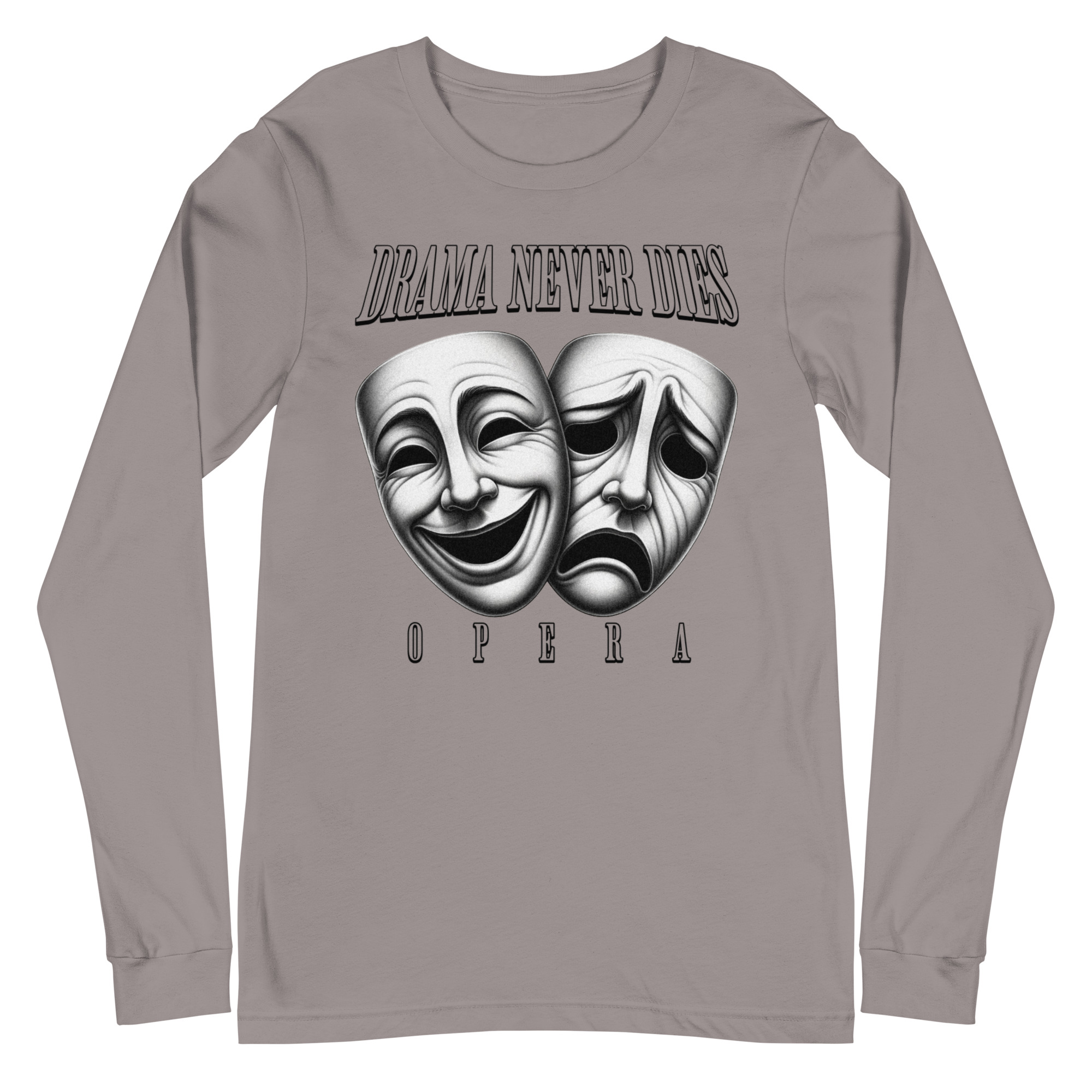 Drama Never Dies Long Sleeve Tee 2 Drama Never Dies Long Sleeve Tee - Image 2