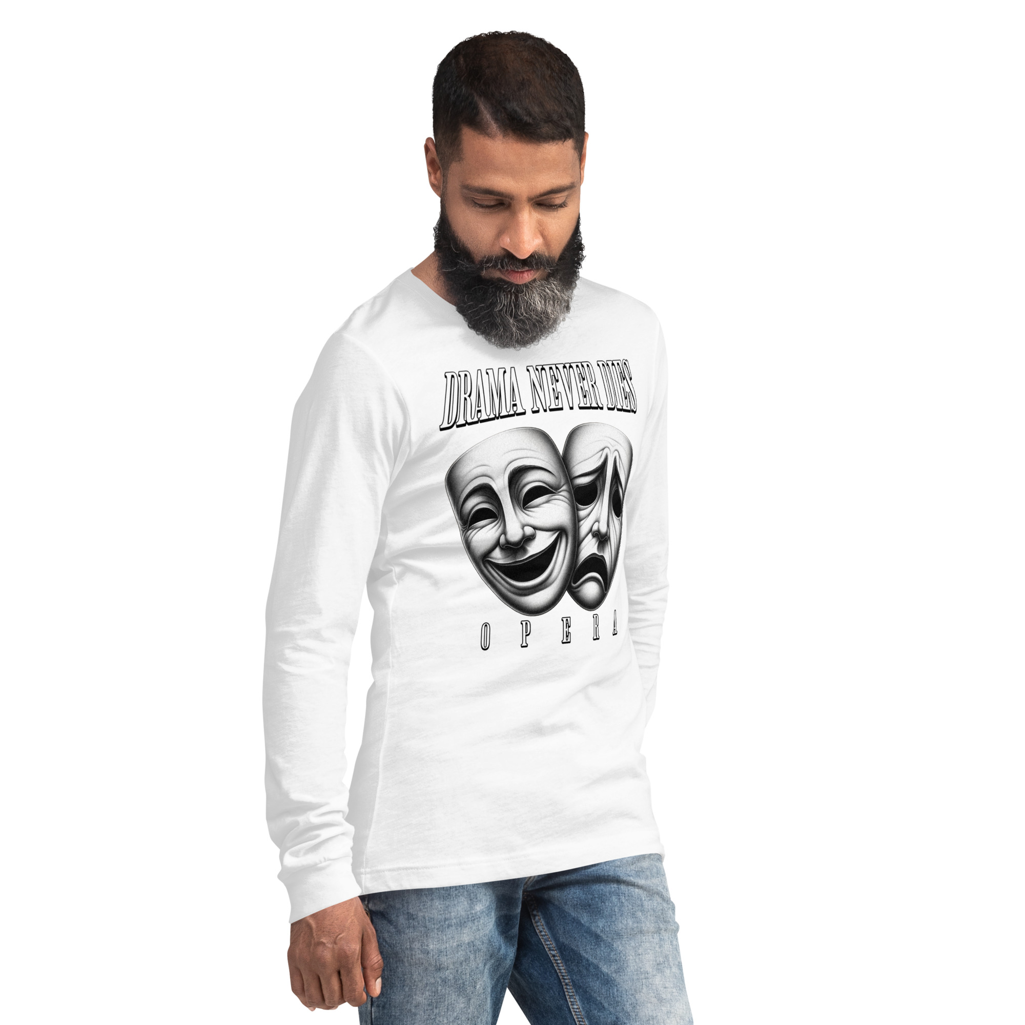 Drama Never Dies Long Sleeve Tee 7 Drama Never Dies Long Sleeve Tee - Image 7