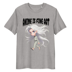 Anime is Fine Art Cotton T-shirt