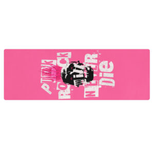 Punk Rock Pink Anti Slip Yoga Mat