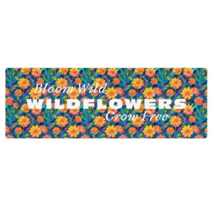 Wonderful Wildflowers Yoga Mat