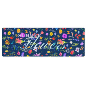Summer Flowers Yoga Mat