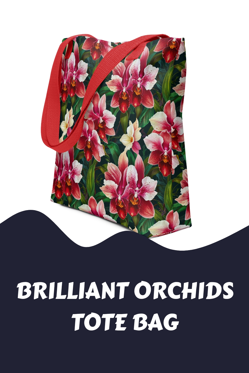 Brilliant Orchids Tote Bag generated pin 19336 1