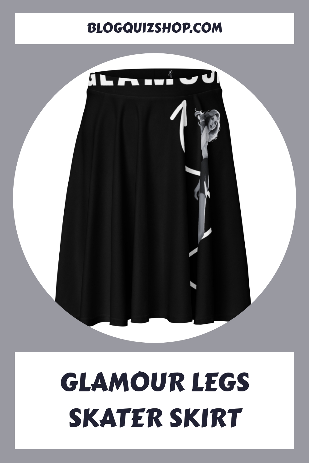 Glamour Legs Skater Skirt generated pin 18246 1