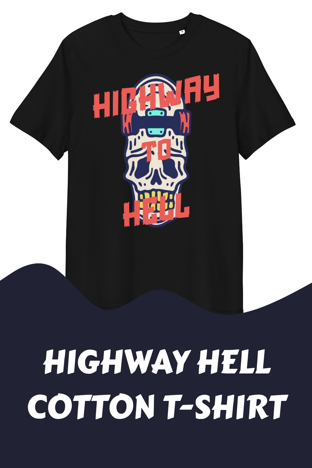 Highway Hell Cotton T Shirt generated pin 21595