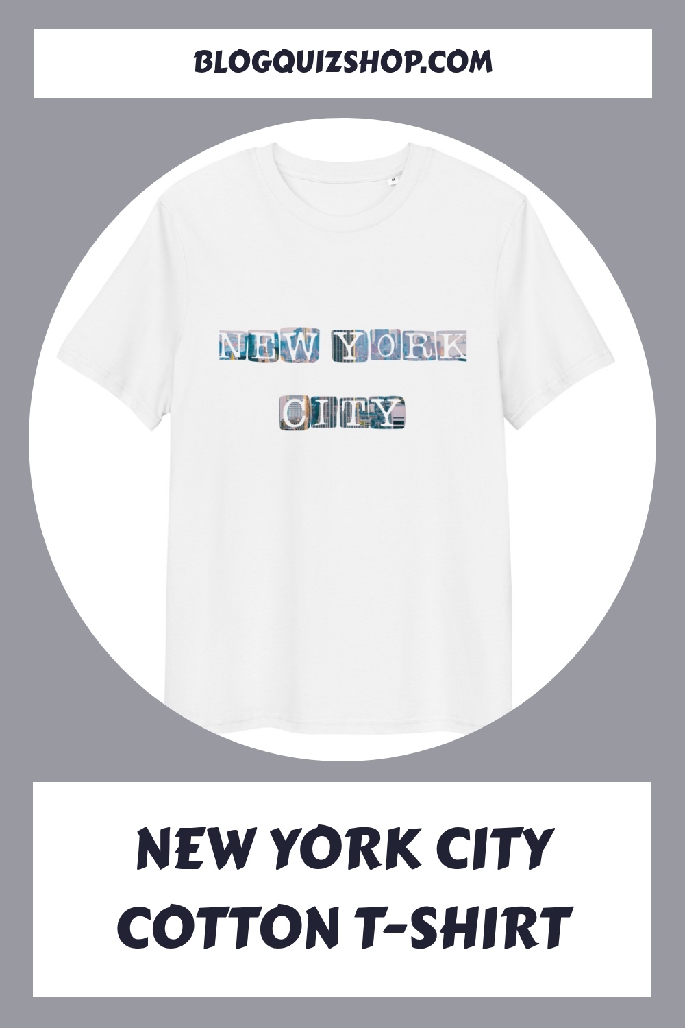 New York City Cotton T Shirt generated pin 18625 1