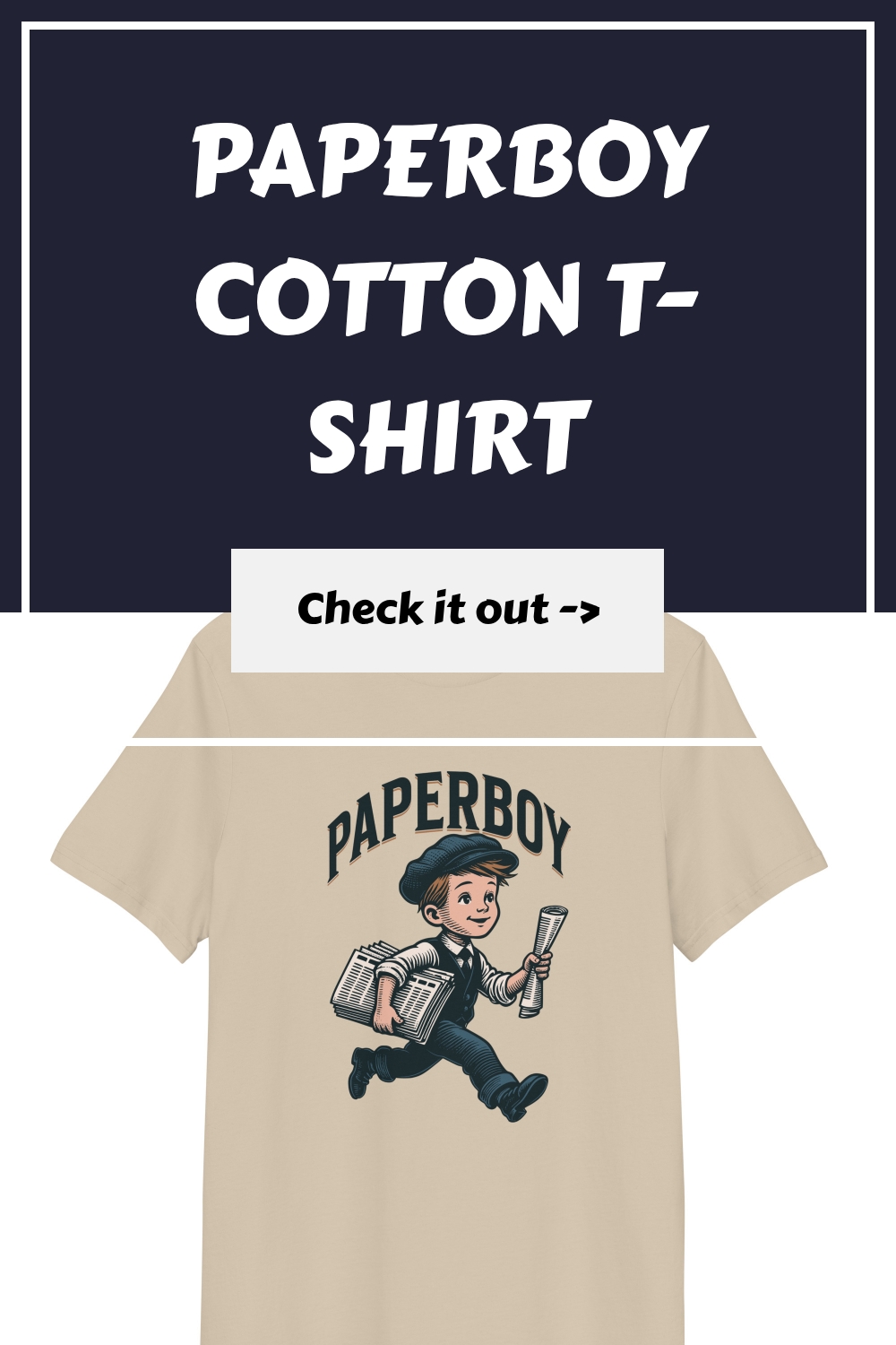 Paperboy Cotton T-Shirt 32 Paperboy Cotton T Shirt generated pin 19849 2