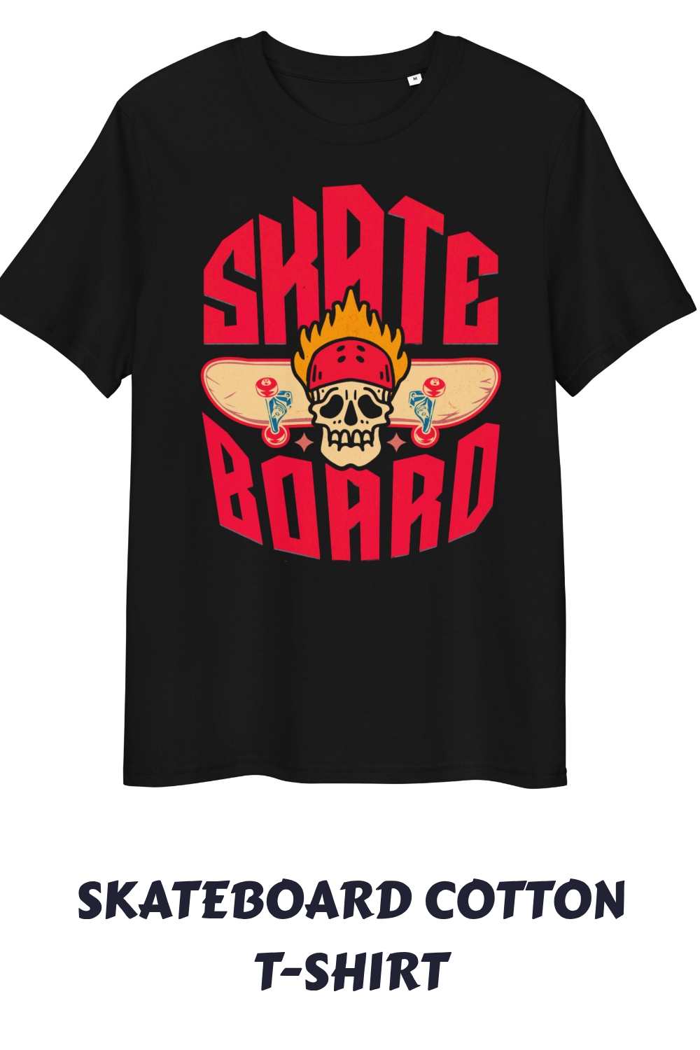 Skateboard Cotton T-Shirt 25 Skateboard Cotton T Shirt generated pin 21495