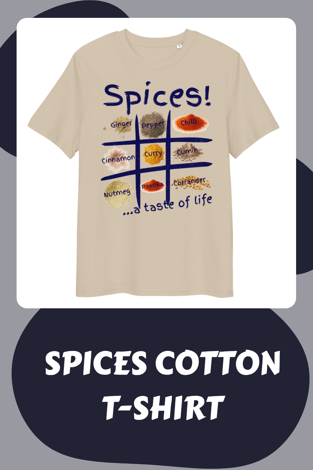 Spices Cotton T Shirt generated pin 22137