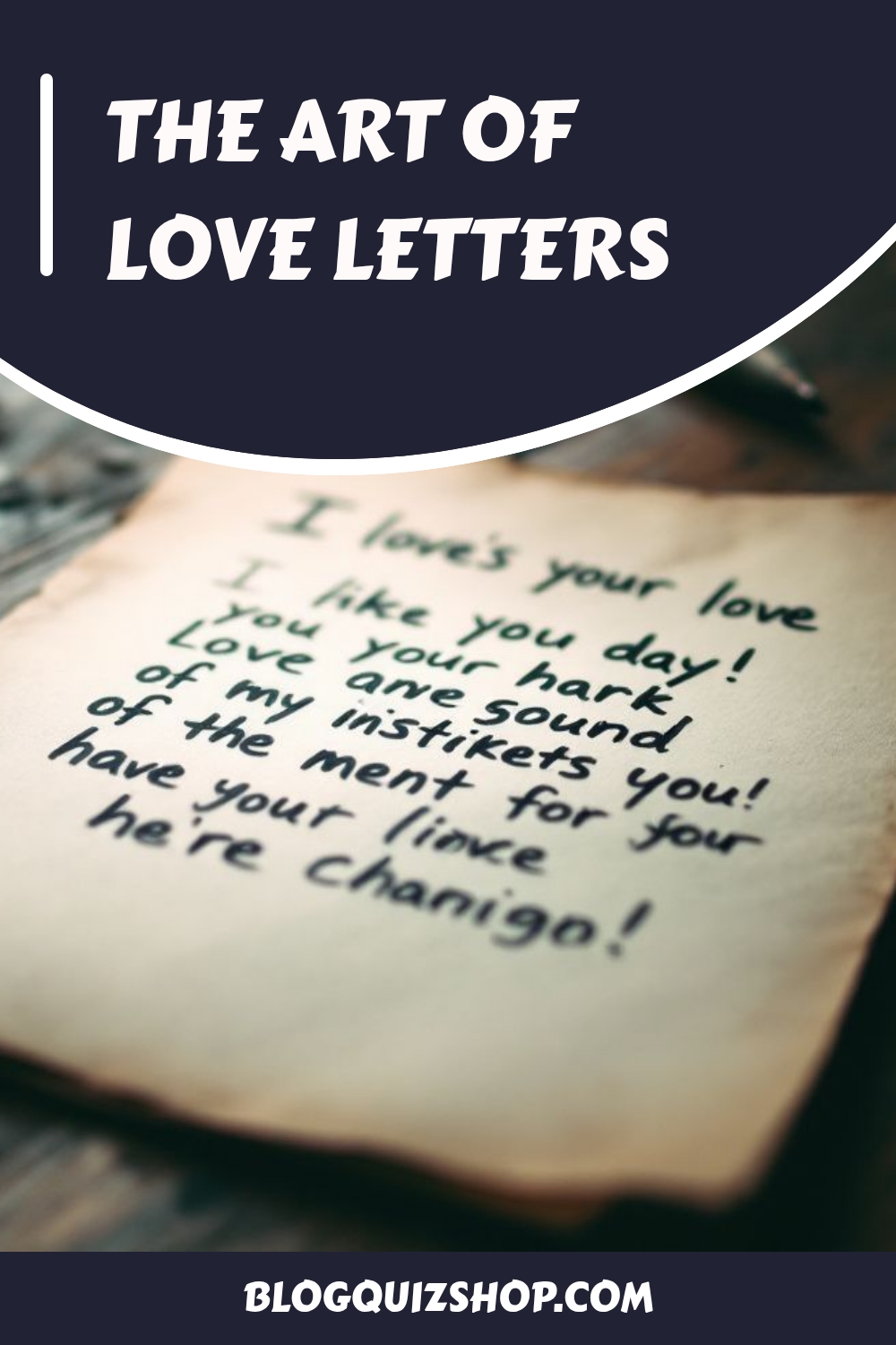 The Art of Love Letters generated pin 21281