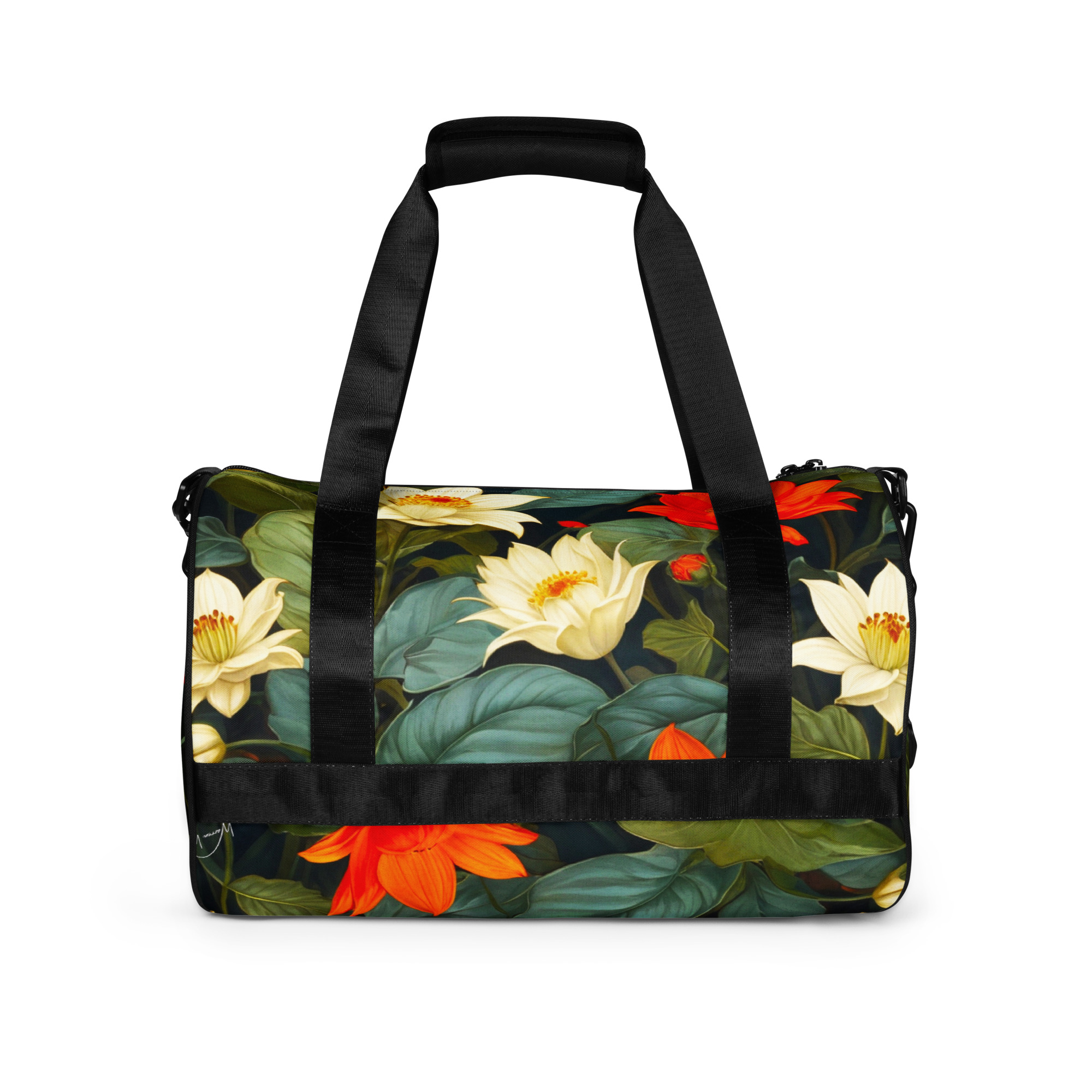 Floral Fitness Gym Bag 4 Floral Fitness Gym Bag - Image 4