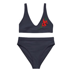 Desert Pea High Waisted Bikini