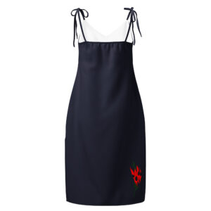 Desert Pea Blue Midi Dress