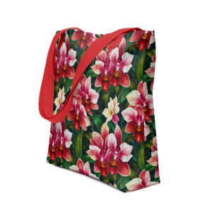 Brilliant Orchids Tote Bag