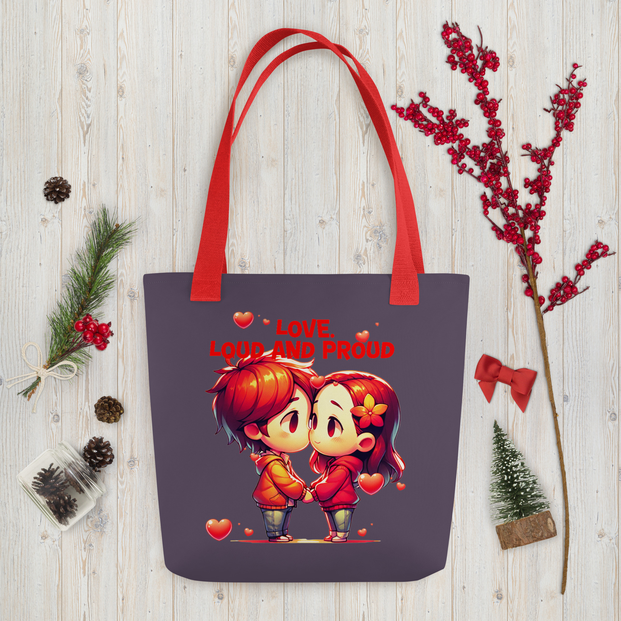 Love Loud Tote Bag 5 Love Loud Tote Bag - Image 5