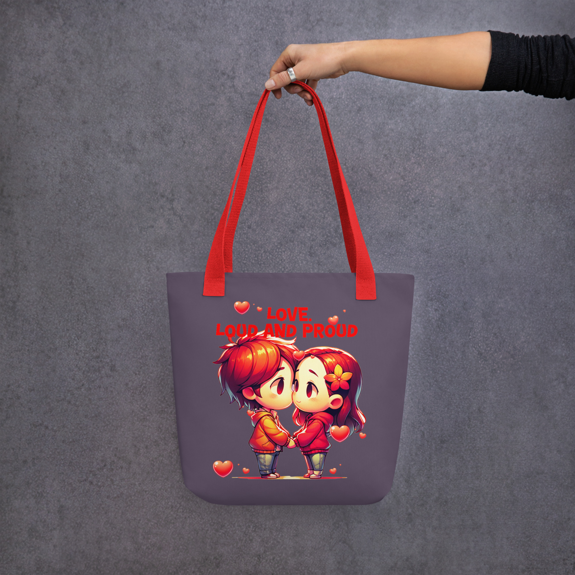 Love Loud Tote Bag 6 Love Loud Tote Bag - Image 6