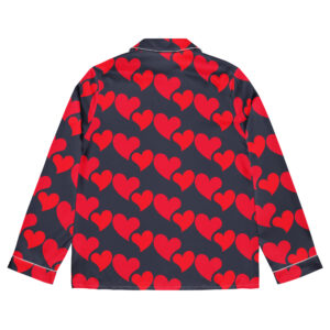 Wonderful Red Hearts Pajama Top