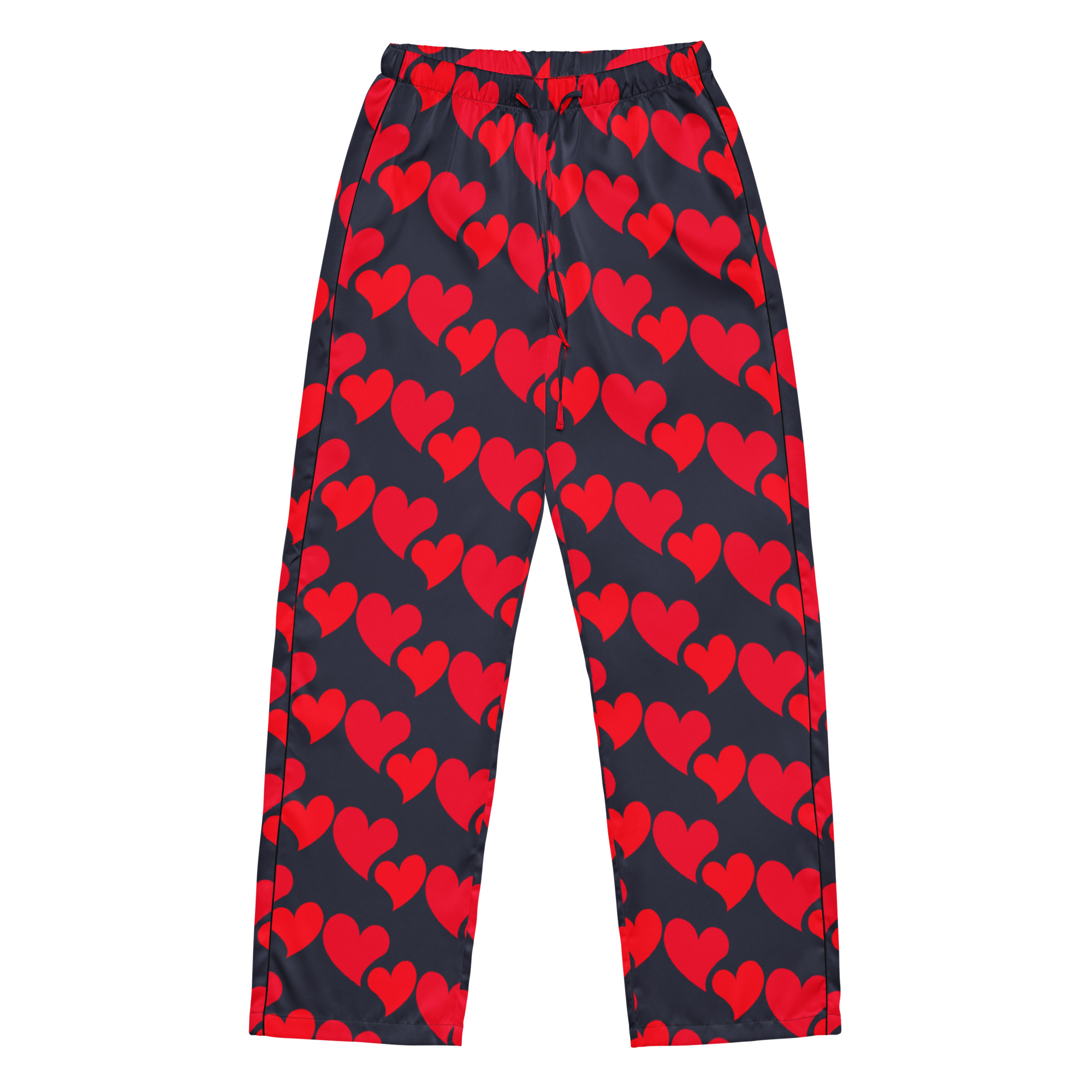 Red Hearts Pajama Pants 2 Red Hearts Pajama Pants - Image 2