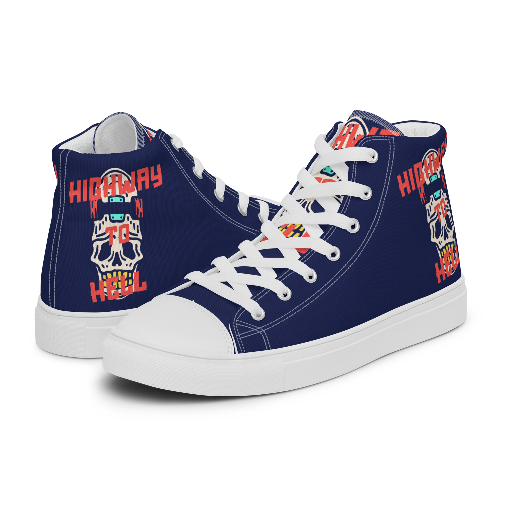 Highway Hell Men Canvas Shoes 16 Highway Hell Men Canvas Shoes - Image 16