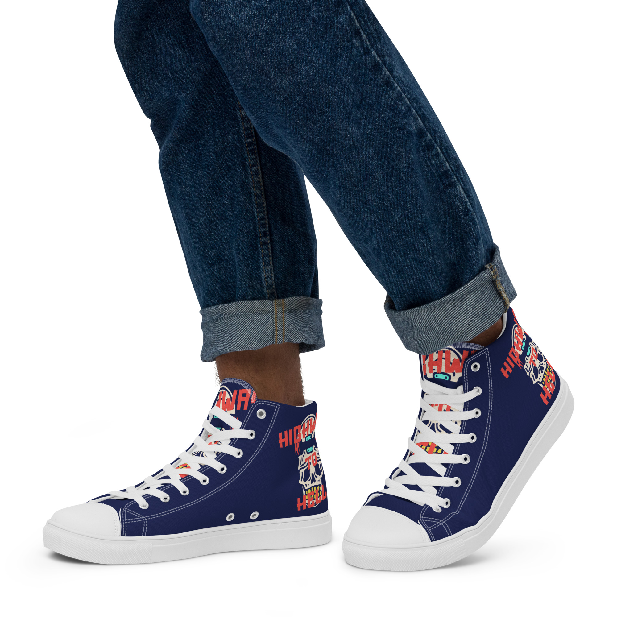 Highway Hell Men Canvas Shoes 17 Highway Hell Men Canvas Shoes - Image 17