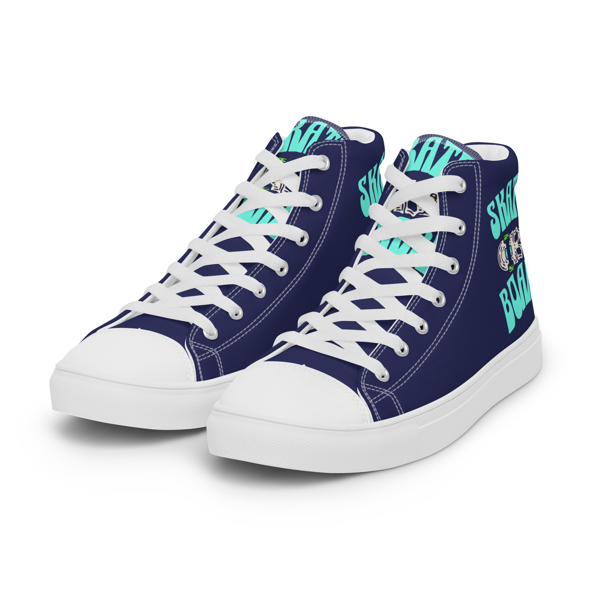 Skateboard Men High Top Canvas Shoes 14 Skateboard Men High Top Canvas Shoes - Image 14