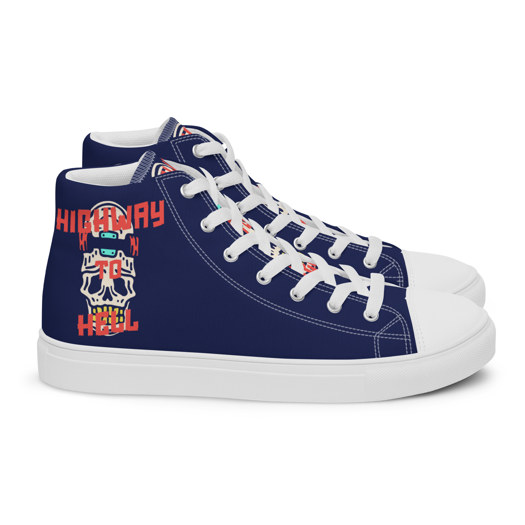 Highway Hell Men Canvas Shoes 4 Highway Hell Men Canvas Shoes - Image 4