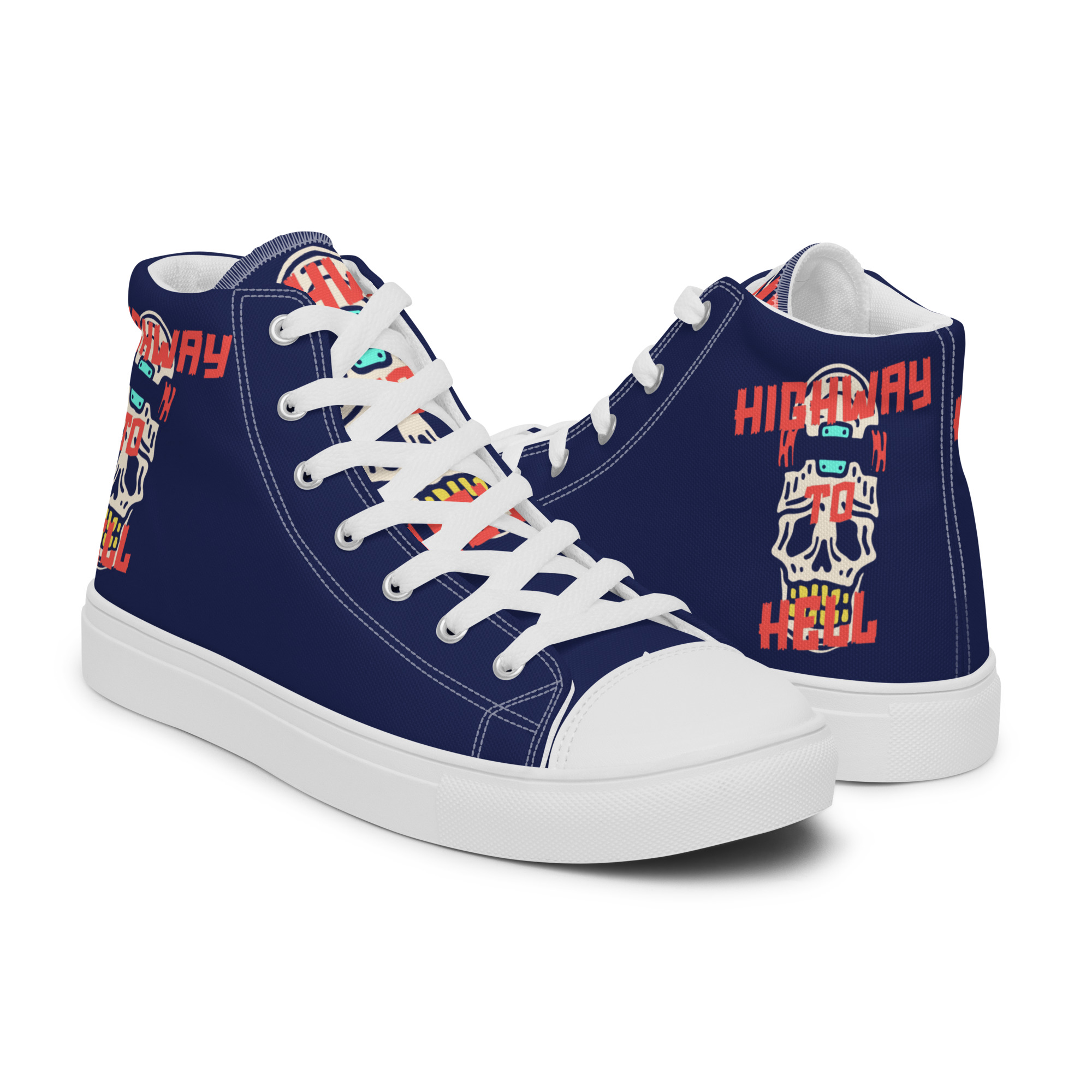 Highway Hell Men Canvas Shoes 8 Highway Hell Men Canvas Shoes - Image 8