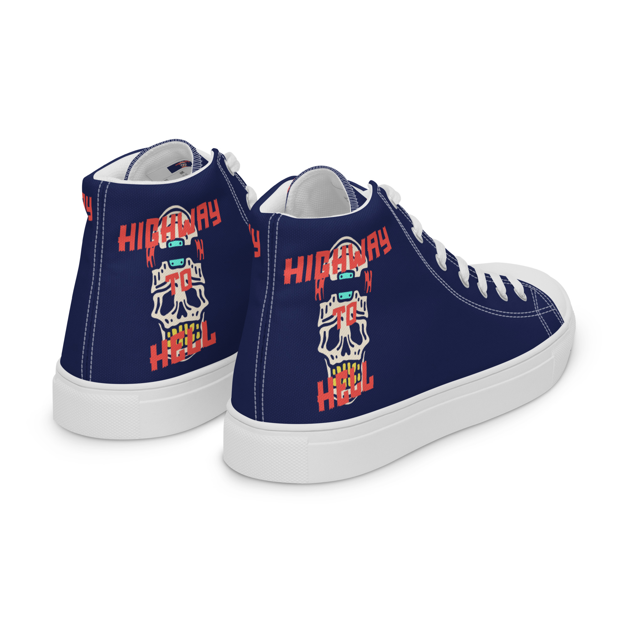 Highway Hell Men Canvas Shoes 9 Highway Hell Men Canvas Shoes - Image 9