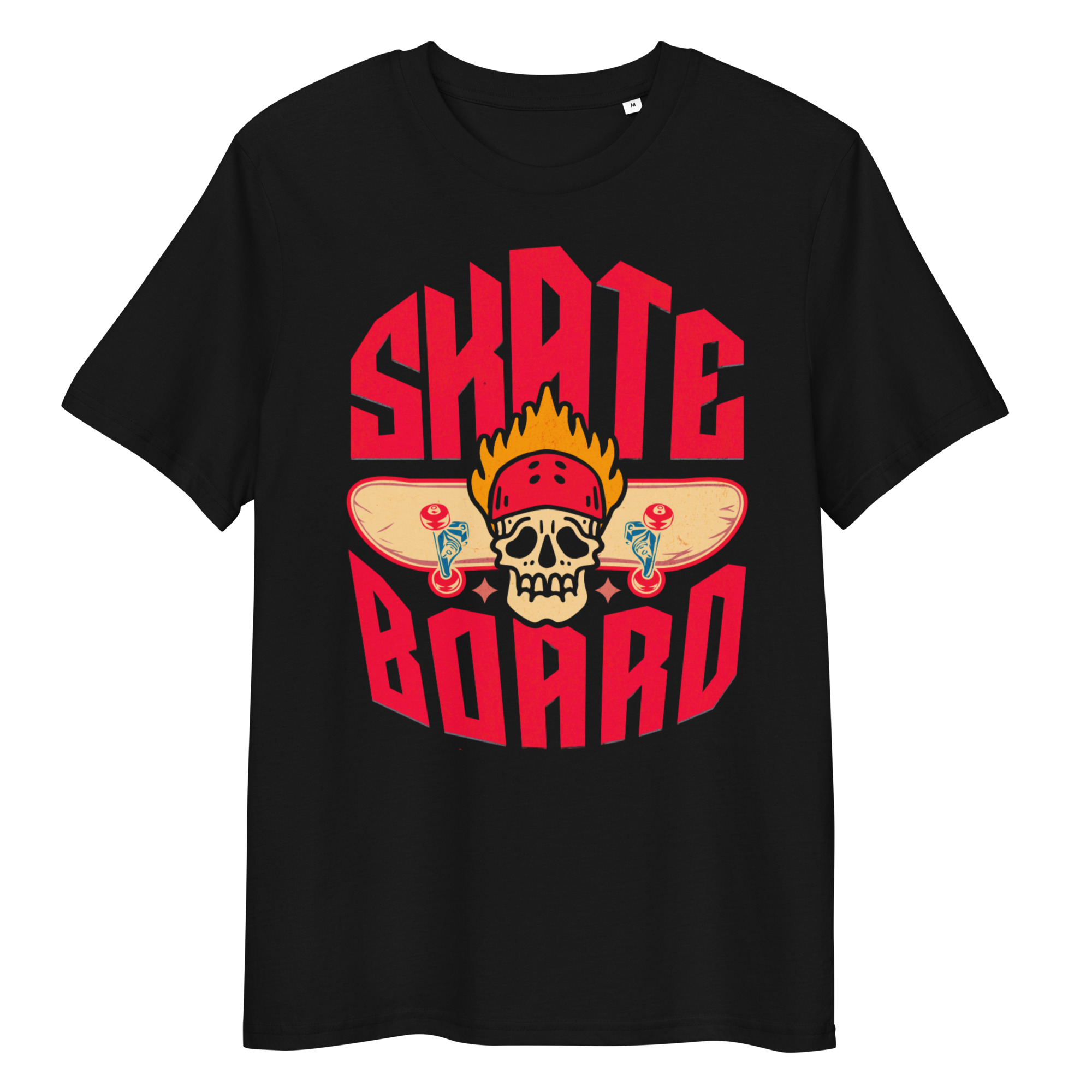 Skateboard Cotton T-Shirt 1 Skateboard Cotton T-Shirt