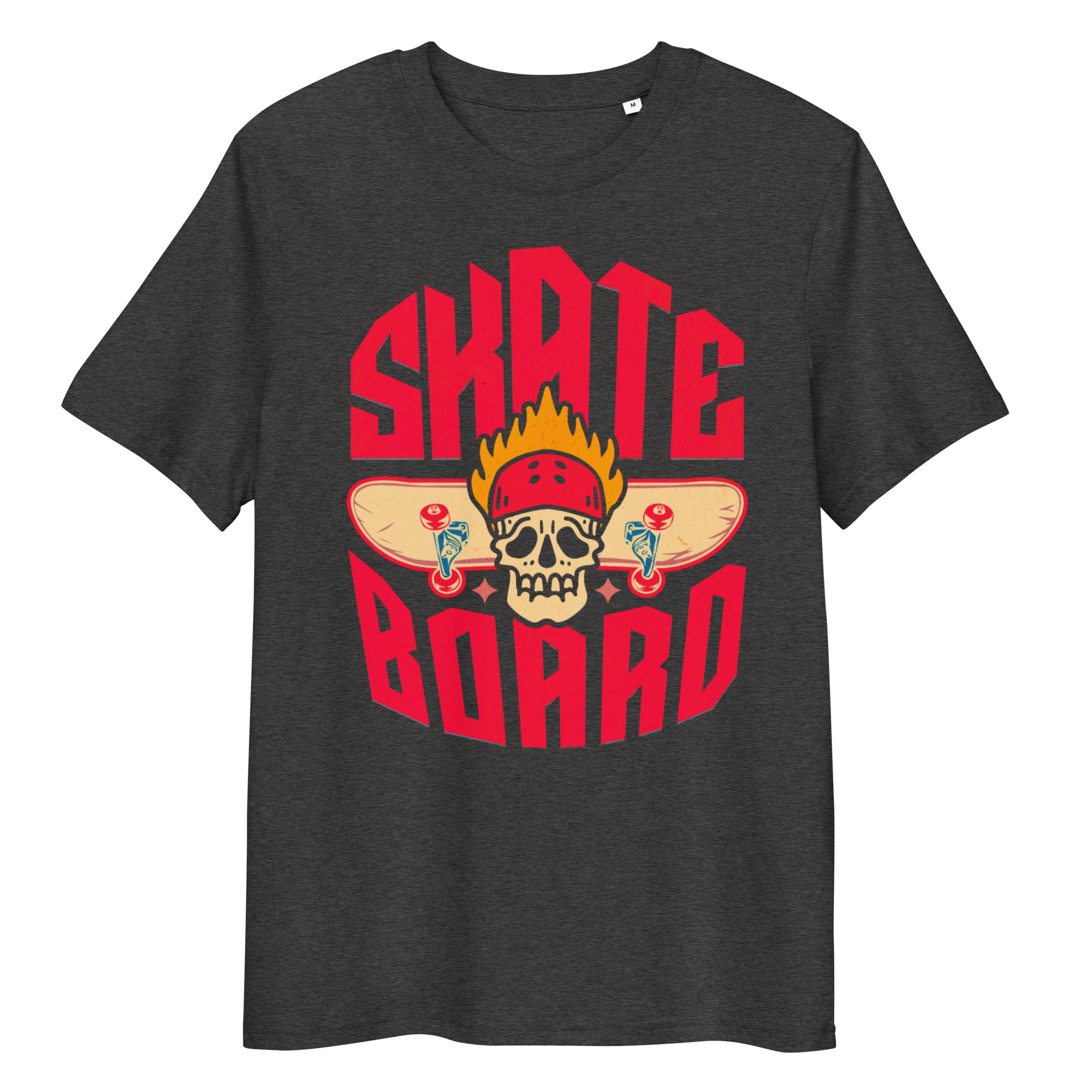 Skateboard Cotton T-Shirt 3 Skateboard Cotton T-Shirt - Image 3