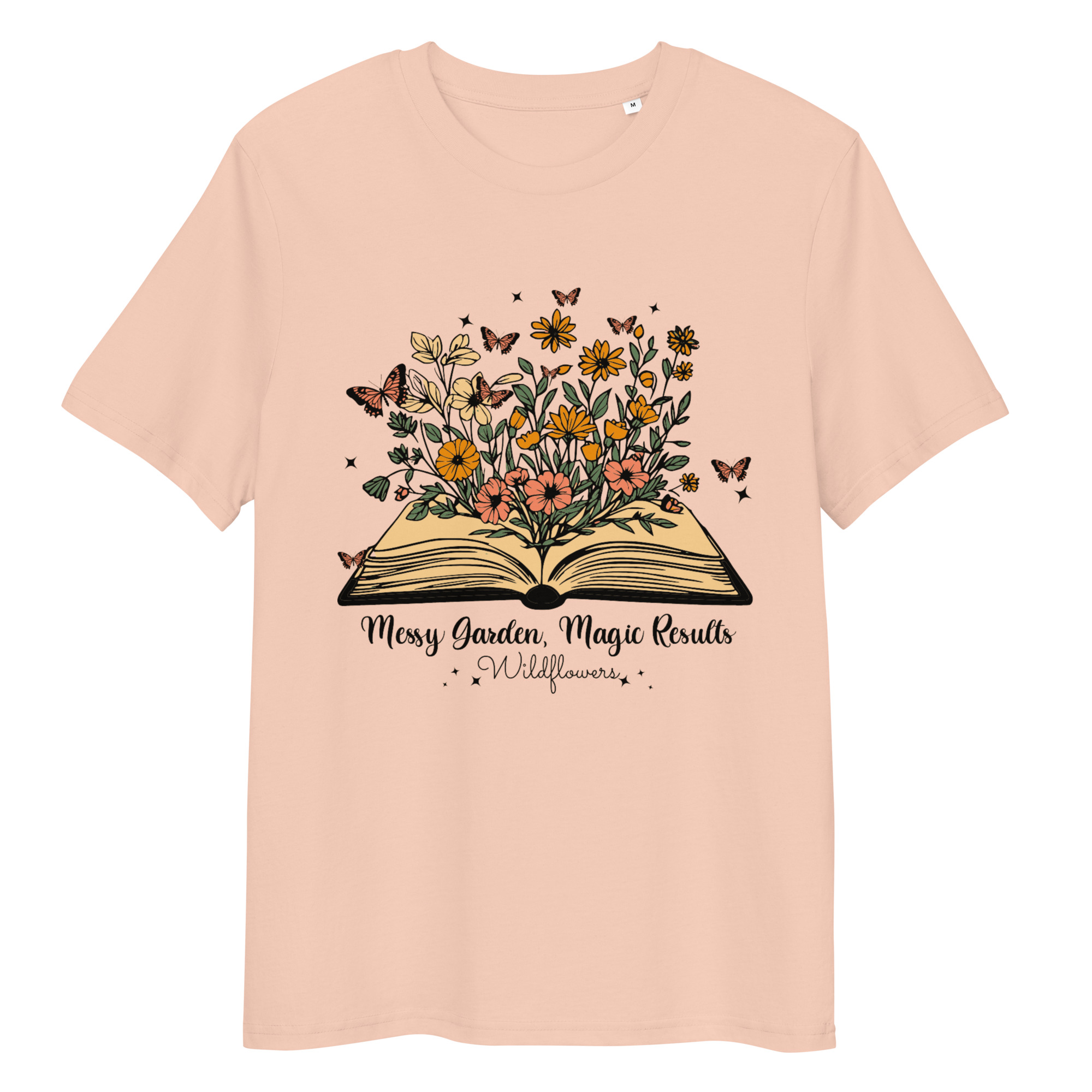 Magic Results Wildflowers Cotton T-Shirt 5 Magic Results Wildflowers Cotton T-Shirt - Image 5