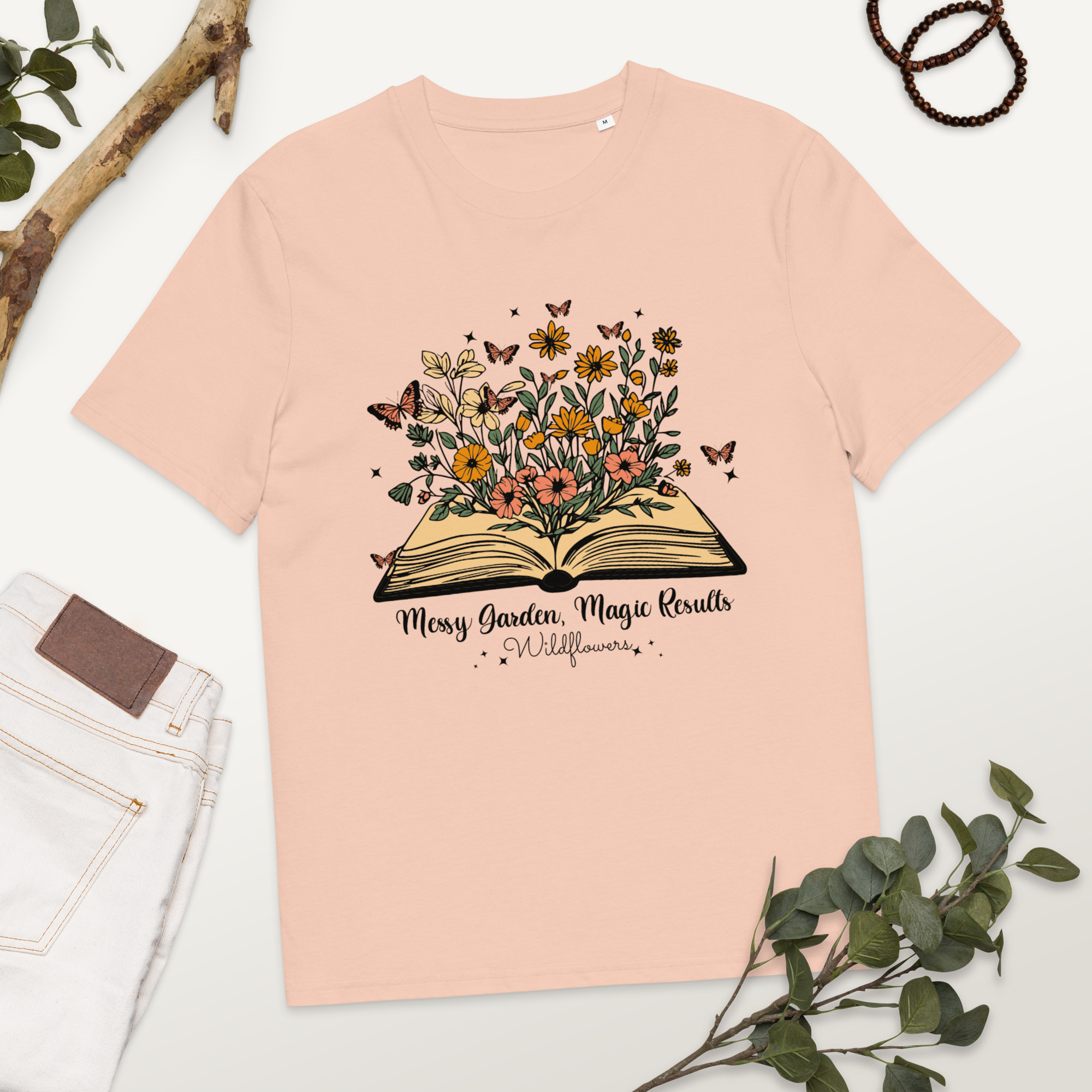 Magic Results Wildflowers Cotton T-Shirt 14 Magic Results Wildflowers Cotton T-Shirt - Image 14