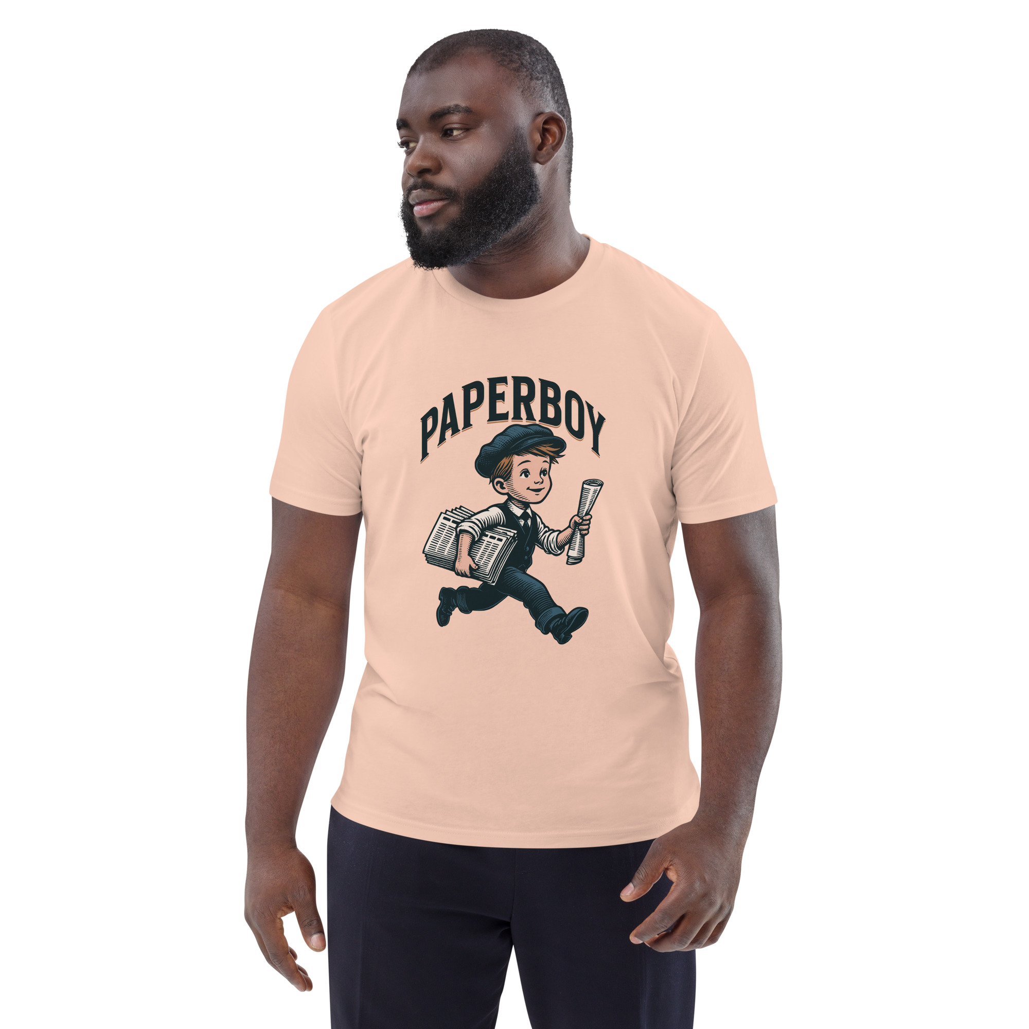 Paperboy Cotton T-Shirt 15 Paperboy Cotton T-Shirt - Image 15