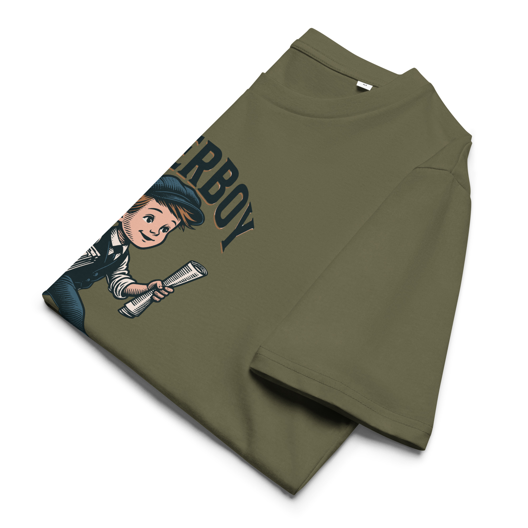 Paperboy Cotton T-Shirt 17 Paperboy Cotton T-Shirt - Image 17