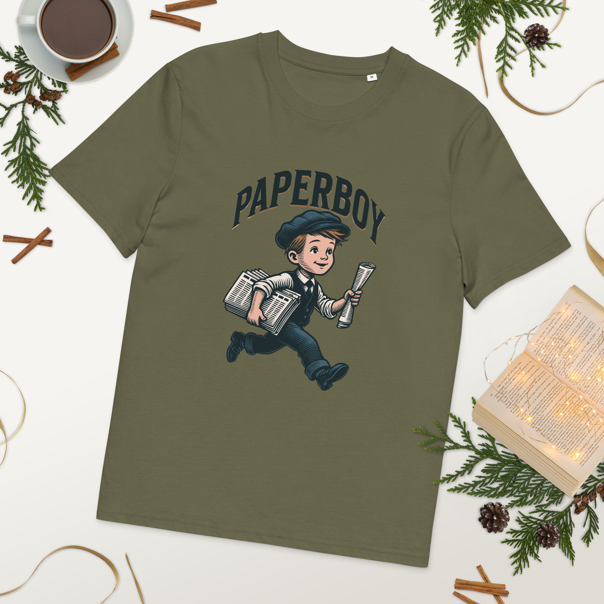 Paperboy Cotton T-Shirt 19 Paperboy Cotton T-Shirt - Image 19