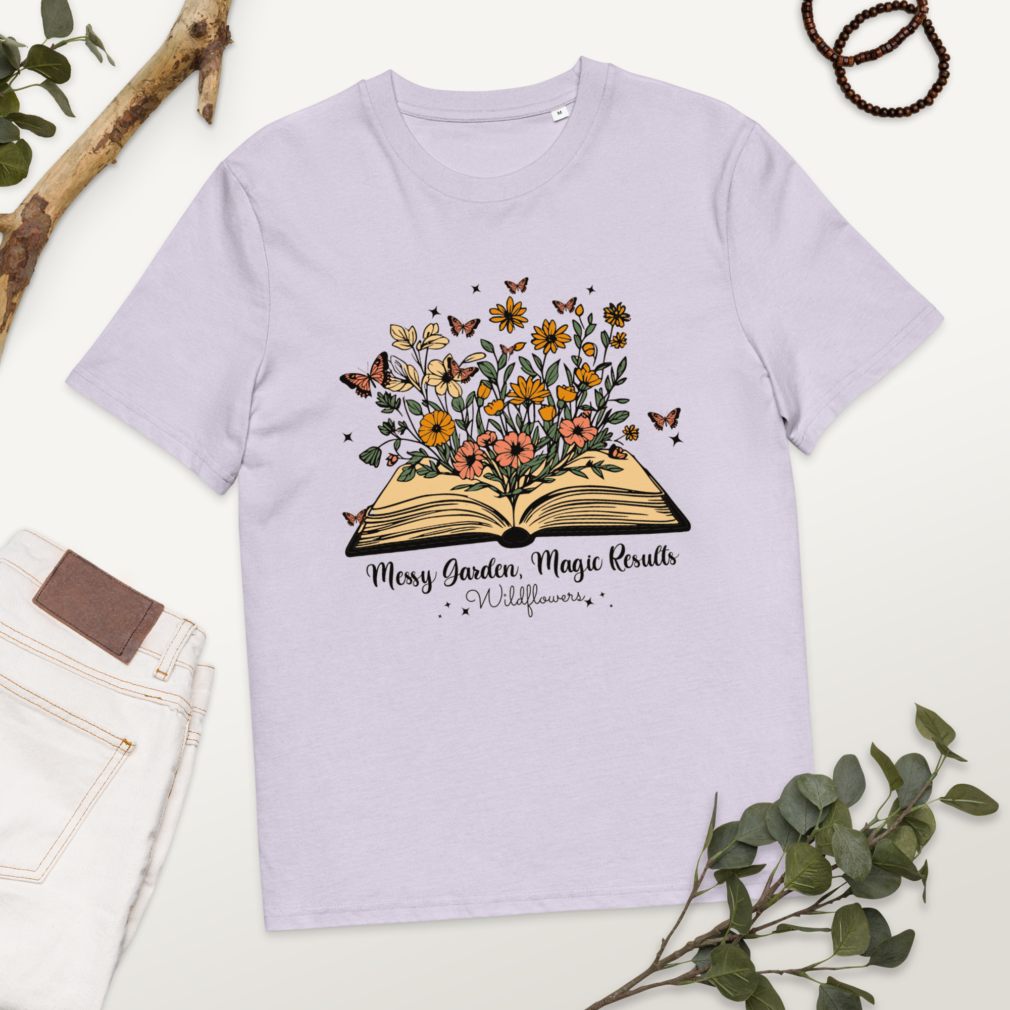 Magic Results Wildflowers Cotton T-Shirt 21 Magic Results Wildflowers Cotton T-Shirt - Image 21