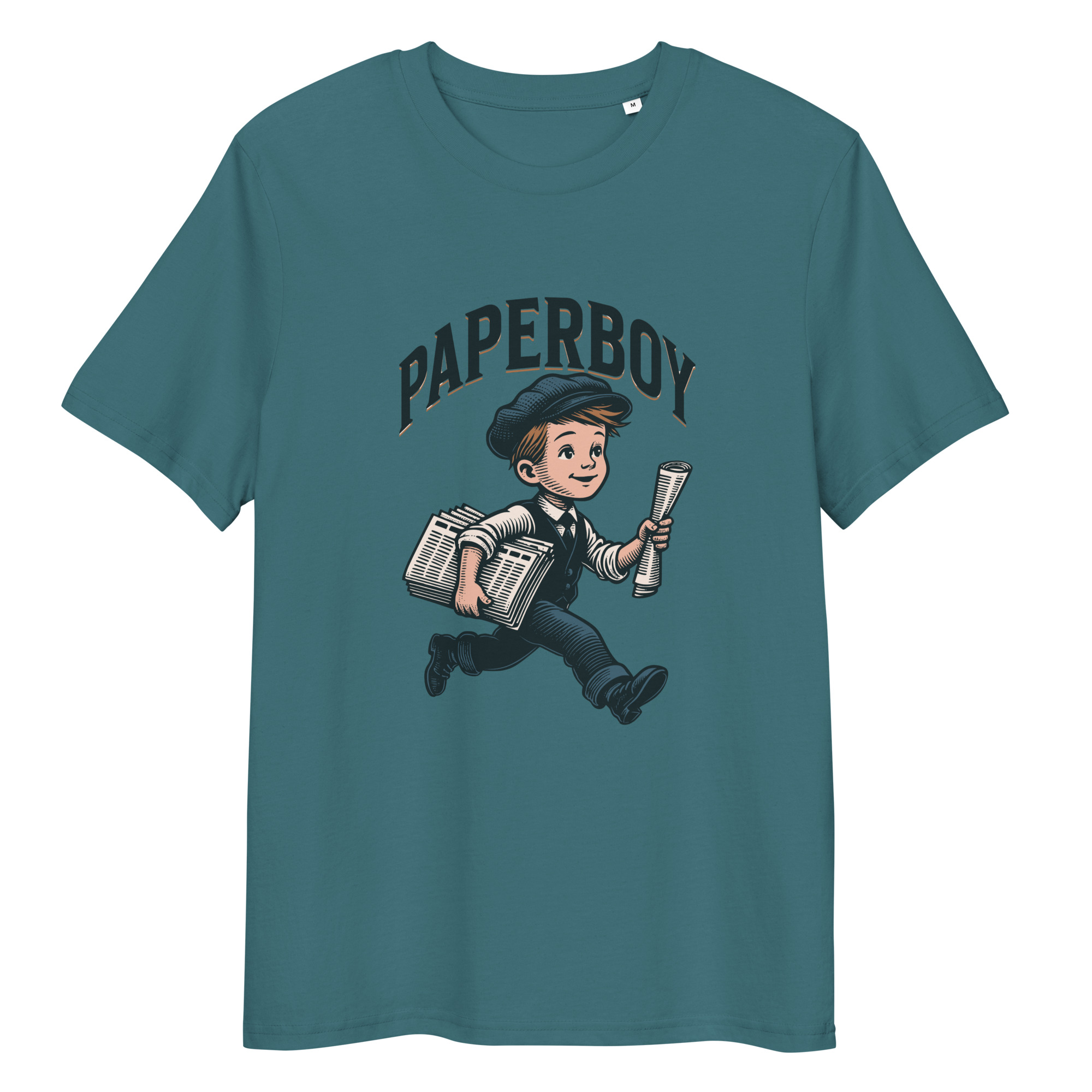 Paperboy Cotton T-Shirt 2 Paperboy Cotton T-Shirt - Image 2