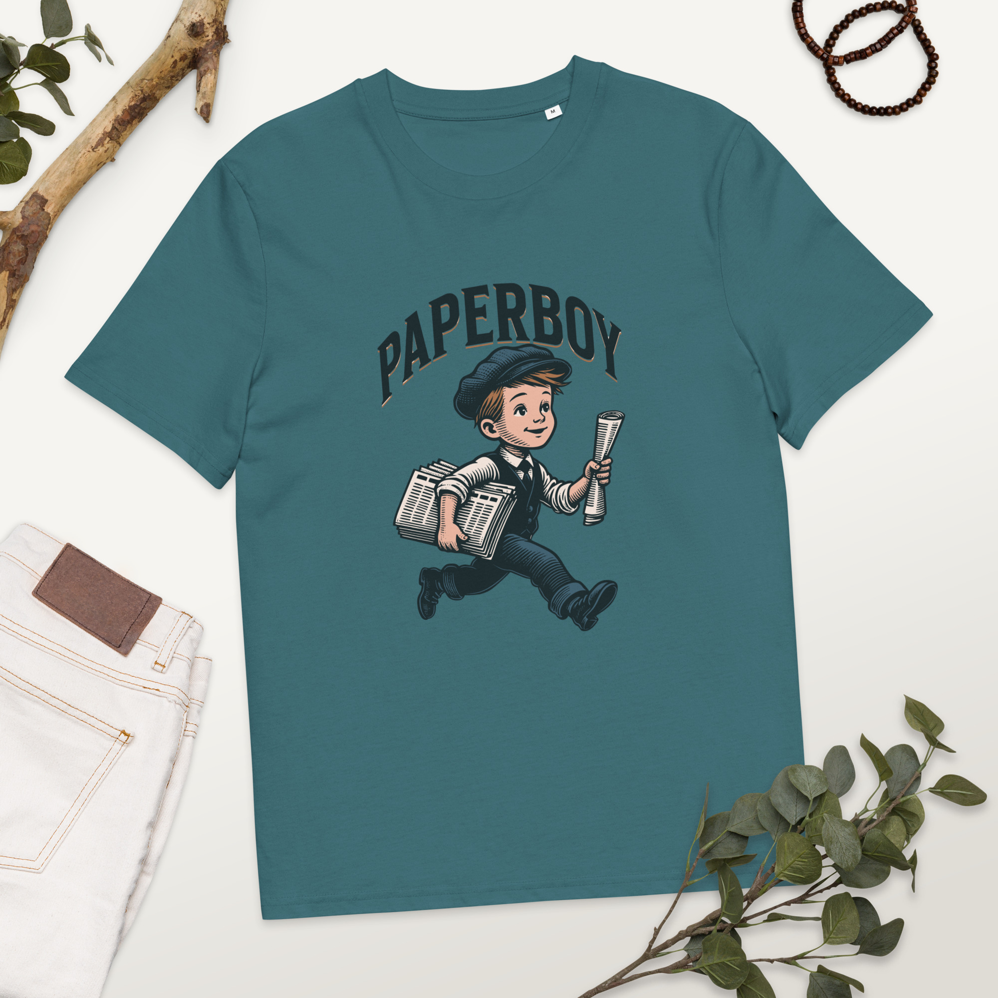 Paperboy Cotton T-Shirt 24 Paperboy Cotton T-Shirt - Image 24